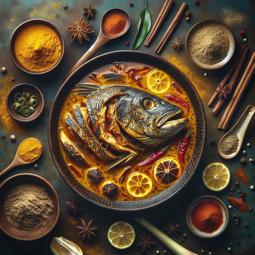 Fish Head Curry Soup