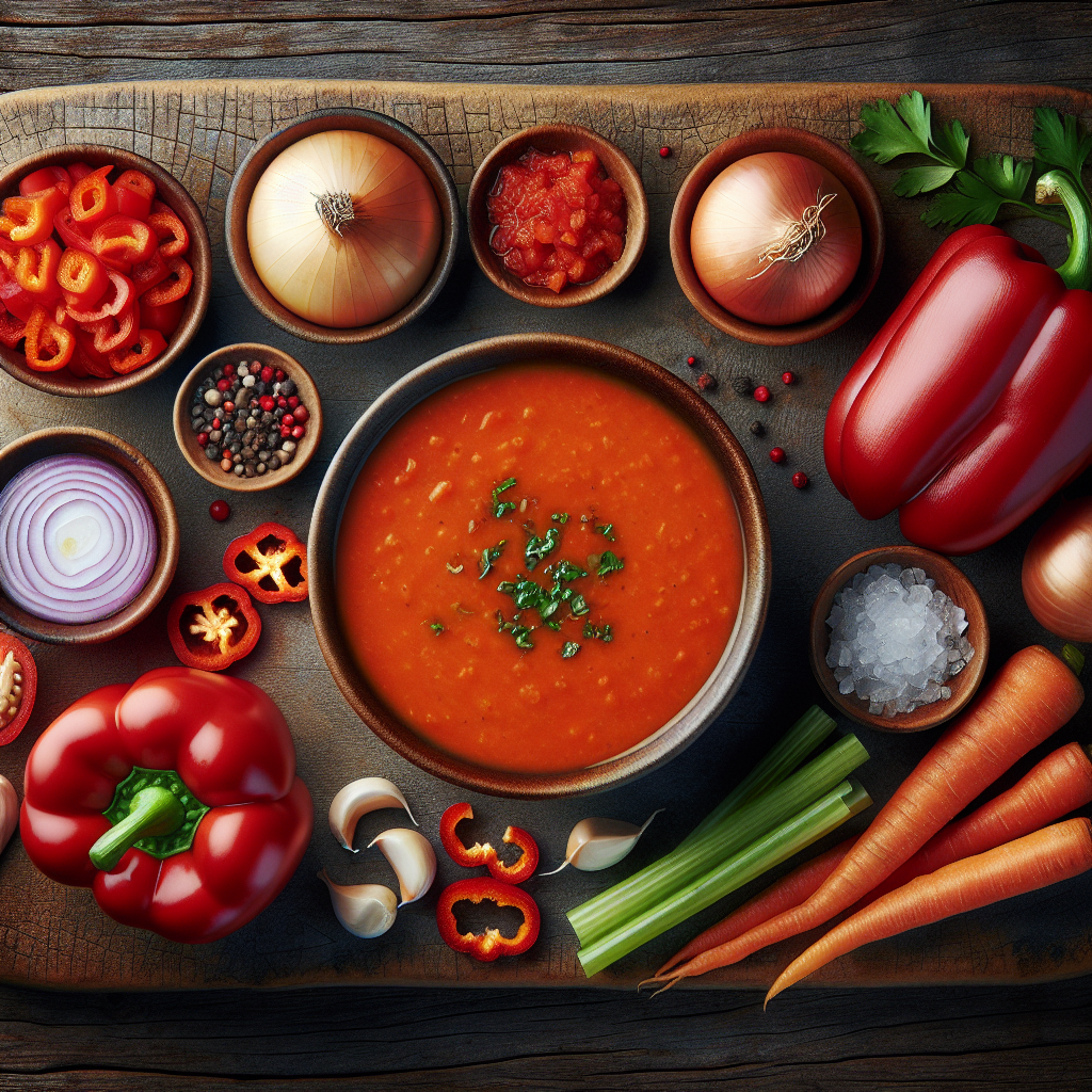 Roasted Red Pepper Soup